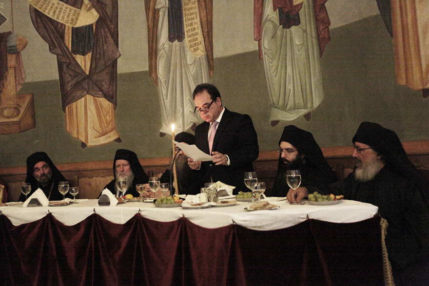 Κώστας Δήμτσας: Σε κλίμα συγκίνησης η αποχαιρετιστήρια ομιλία του διοικητή του Αγίου Όρους