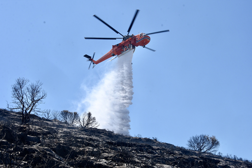 Έσβησε η φωτιά στον Υμηττό