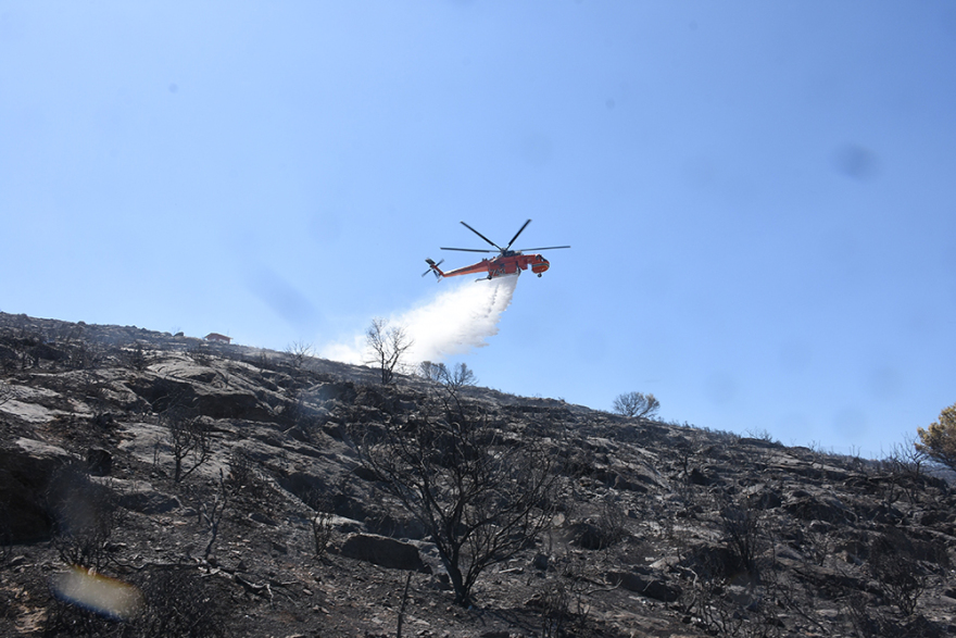 Έσβησε η φωτιά στον Υμηττό