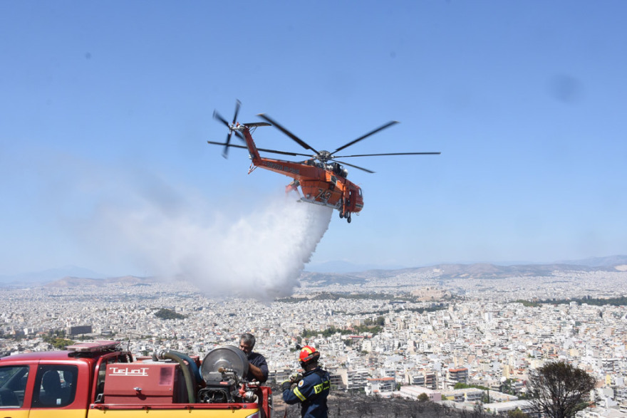 Έσβησε η φωτιά στον Υμηττό