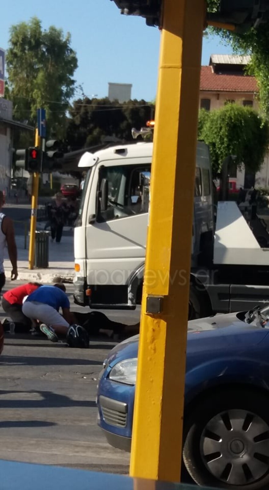 Κρήτη: Φορτηγό παρέσυρε πεζή στη Δημοτική Αγορά Χανίων