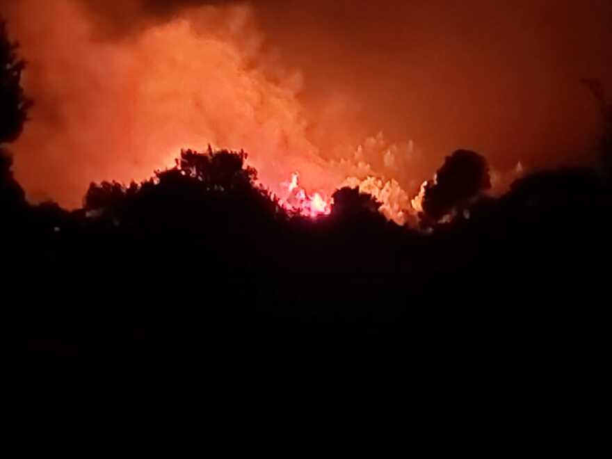 Φωτιά στη Νέα Μάκρη: Σε ύφεση το μέτωπο - Υπόνοιες για εμπρησμό