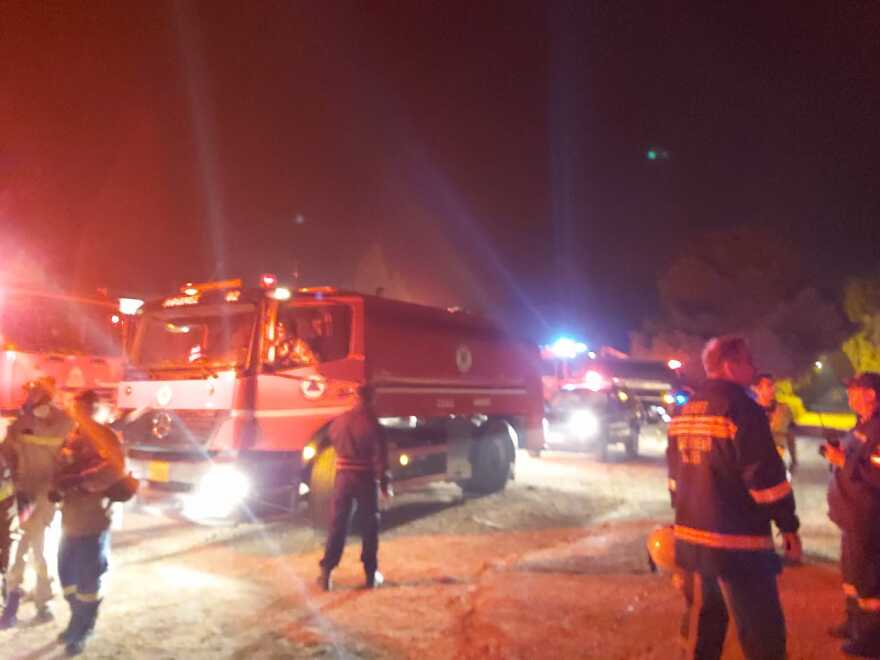 Φωτιά στη Νέα Μάκρη: Σε ύφεση το μέτωπο - Υπόνοιες για εμπρησμό