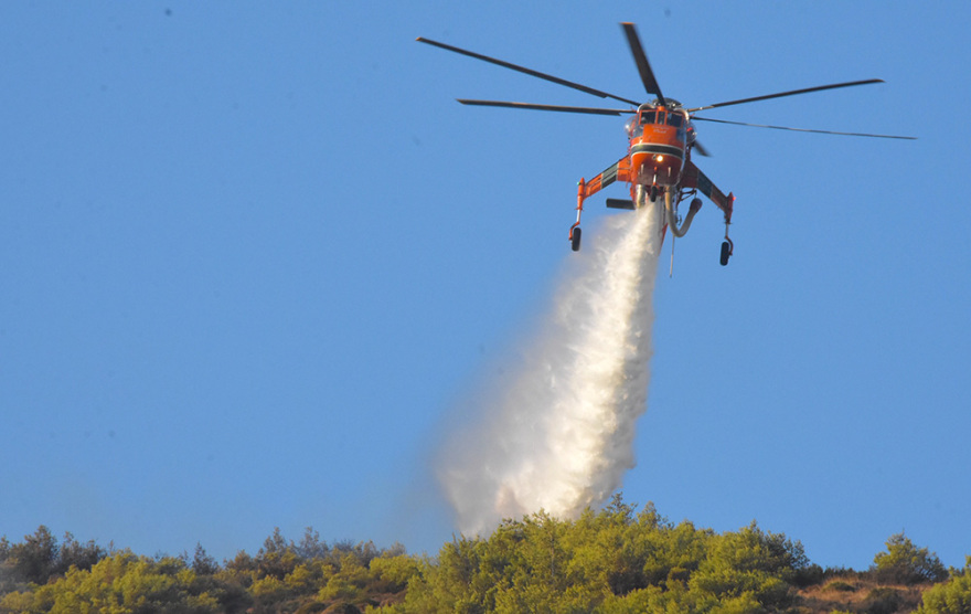 Φωτιά στη Νέα Μάκρη: Εμπρησμό «δείχνει» η έναρξη στις 2:17