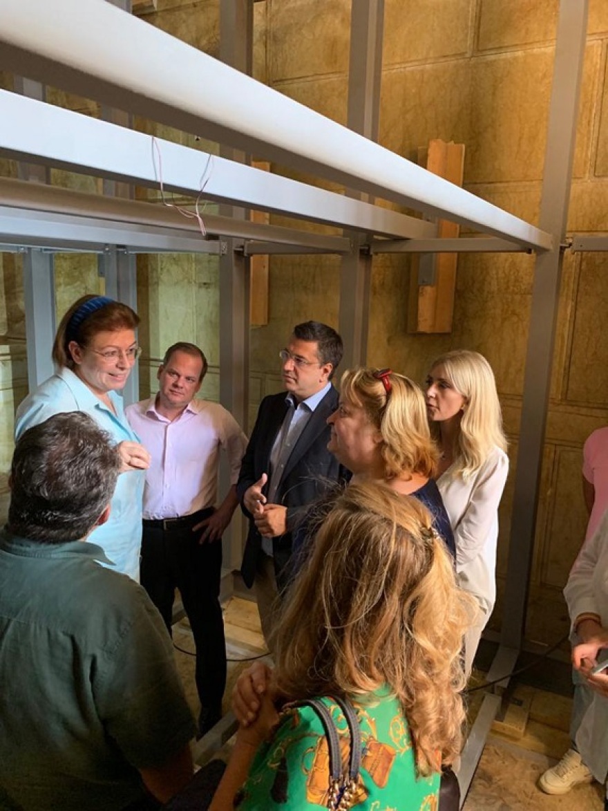 Αμφίπολη: «Τρέχουν» οι εργασίες για να αναδειχθεί το μνημείο