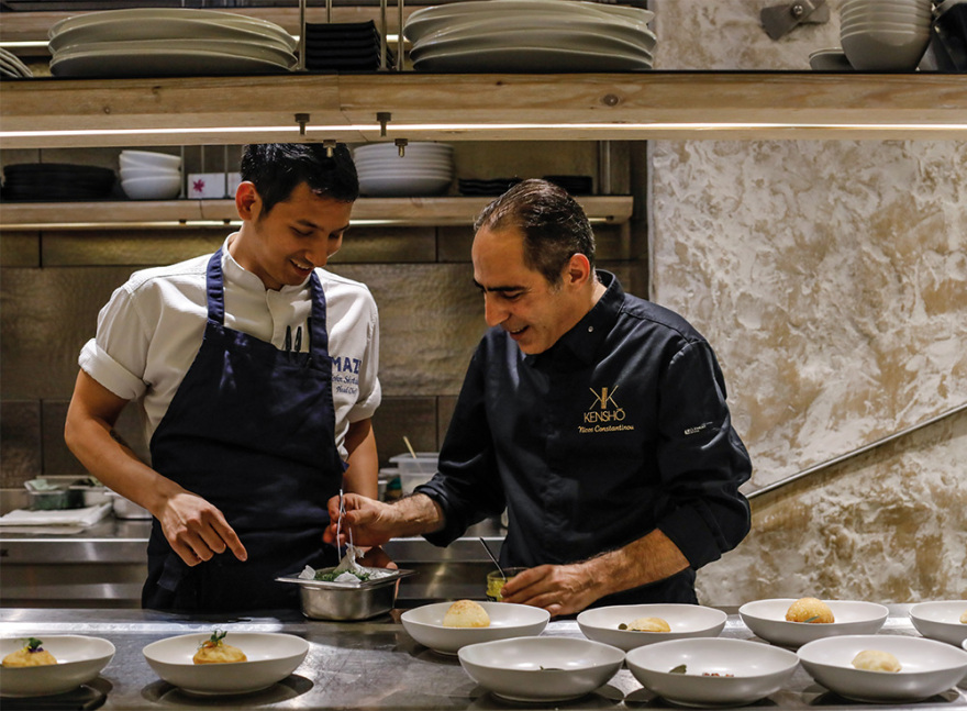 4 Hands Dinner στο Kensho