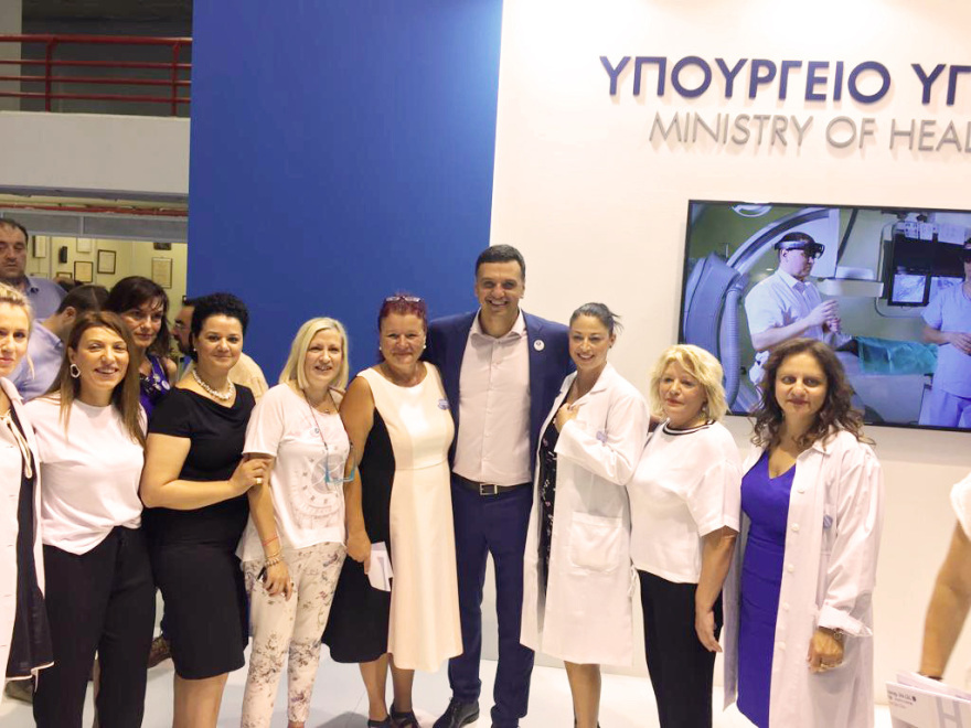 ΔΕΘ 2019: Ο Βασίλης Κικίλιας έγινε εθελοντής δότης μυελού των οστών