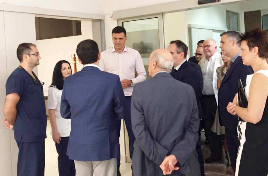 ΔΕΘ 2019: Ο Βασίλης Κικίλιας έγινε εθελοντής δότης μυελού των οστών