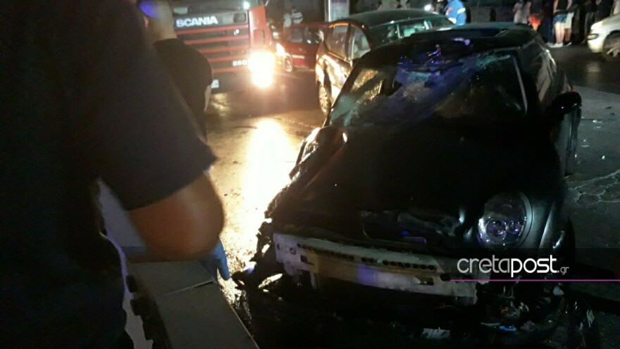 Θανατηφόρο τροχαίο στο Ηράκλειο Κρήτης - Νεκρός οδηγός μηχανής