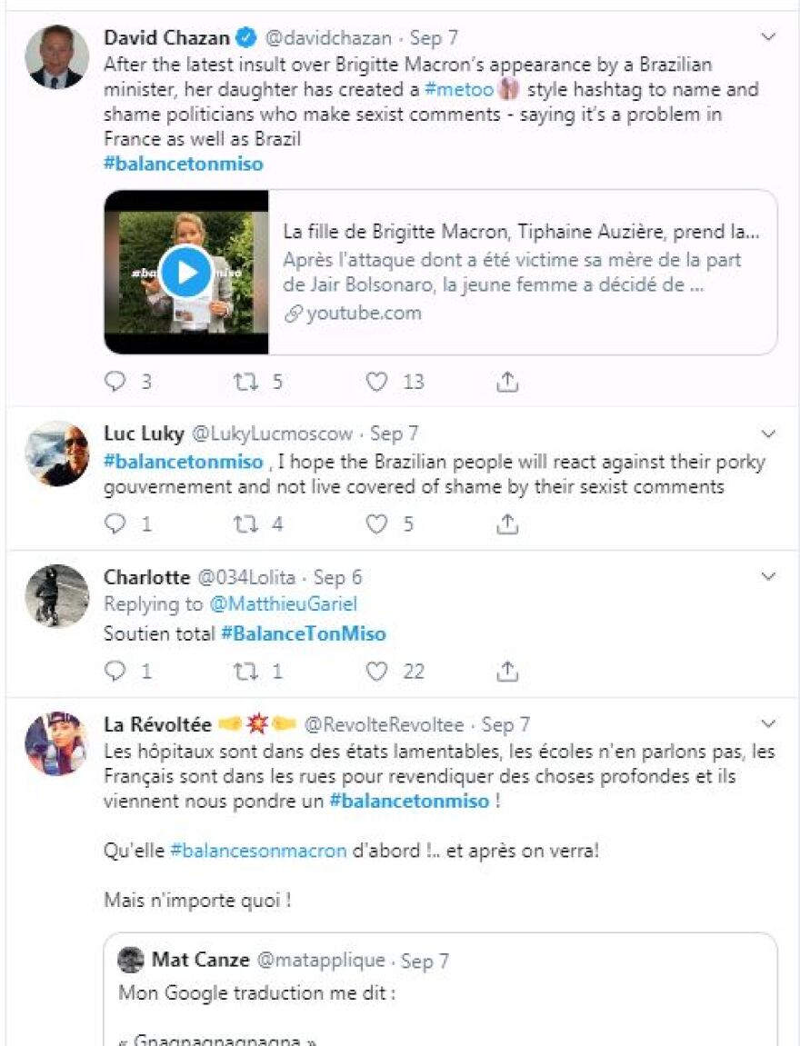 «Είσαι όμορφη Μπριζίτ»: Οι Γάλλοι στο πλευρό της μετά την επίθεση Μπολσονάρο