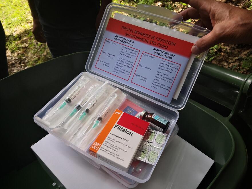 Αμυνταίο: Ειδικό κουτί πρώτων βοηθειών έσωσε τρεις ποιμενικούς