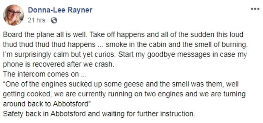 Τρόμος σε πτήση στον Καναδά: Επιβάτες έστελναν αποχαιρετιστήρια μηνύματα όταν είδαν φλόγες στον κινητήρα