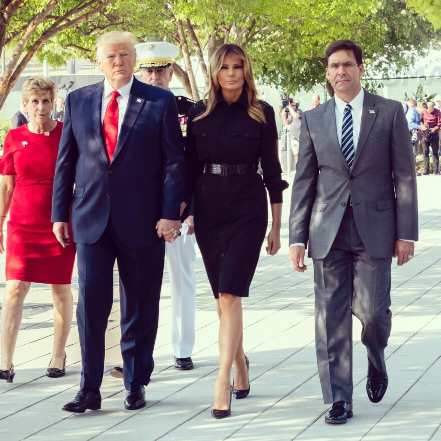 Φωτογραφίες: Το μήνυμα της Μελάνια Τραμπ για τα θύματα της 11ης Σεπτεμβρίου