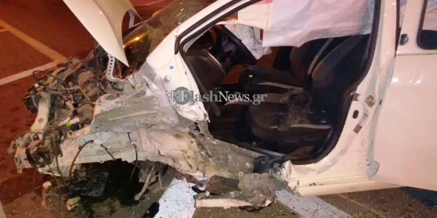 Τρομακτικό τροχαίο στην Κρήτη (φωτογραφίες)