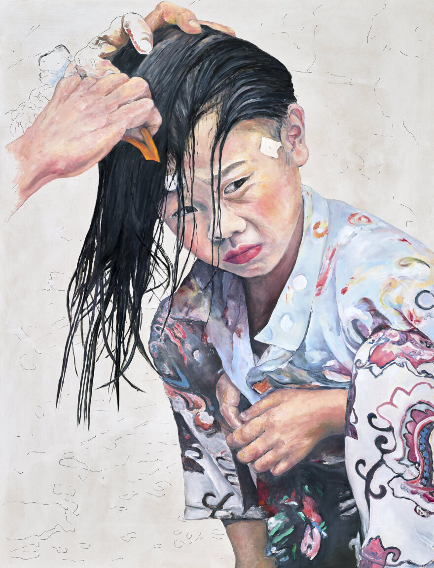 Η Ντένη Θεοχαράκη με την Evripides Art Gallery στην Art Athina 2019