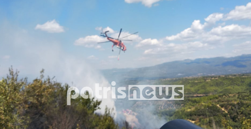 Φωτιά στην Ανδρίτσαινα: Πέθανε άντρας που συμμετείχε στην κατάσβεση