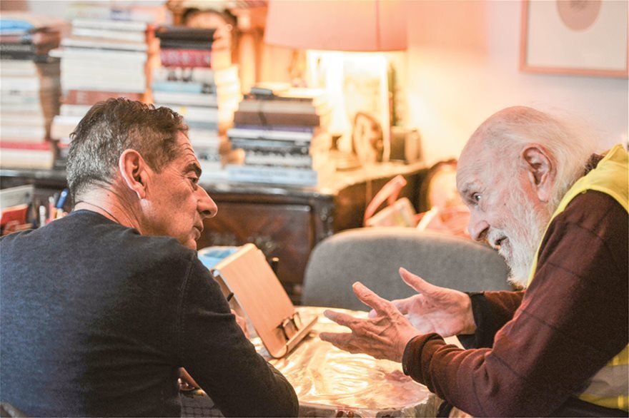 Η τελευταία συνέντευξη του Νάνου Βαλαωρίτη στον Δημήτρη Δανίκα