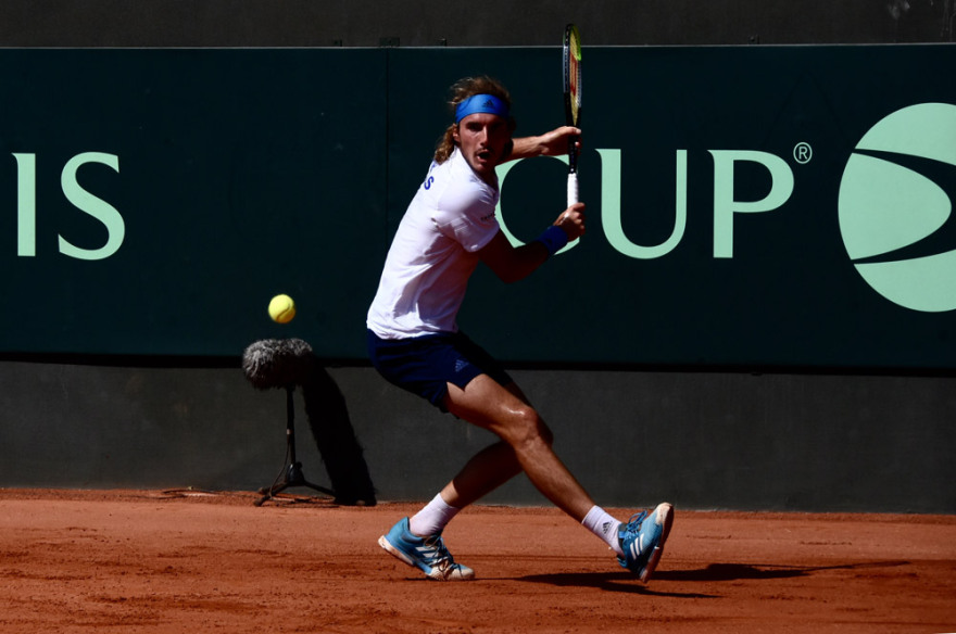 Davis Cup: Τελικός για τη δεύτερη θέση το ματς του Τσιτσιπά