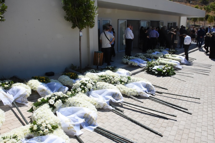 Δημήτρης Ρίζος: Οικογένεια, φίλοι και συνεργάτες στο «τελευταίο αντίο»