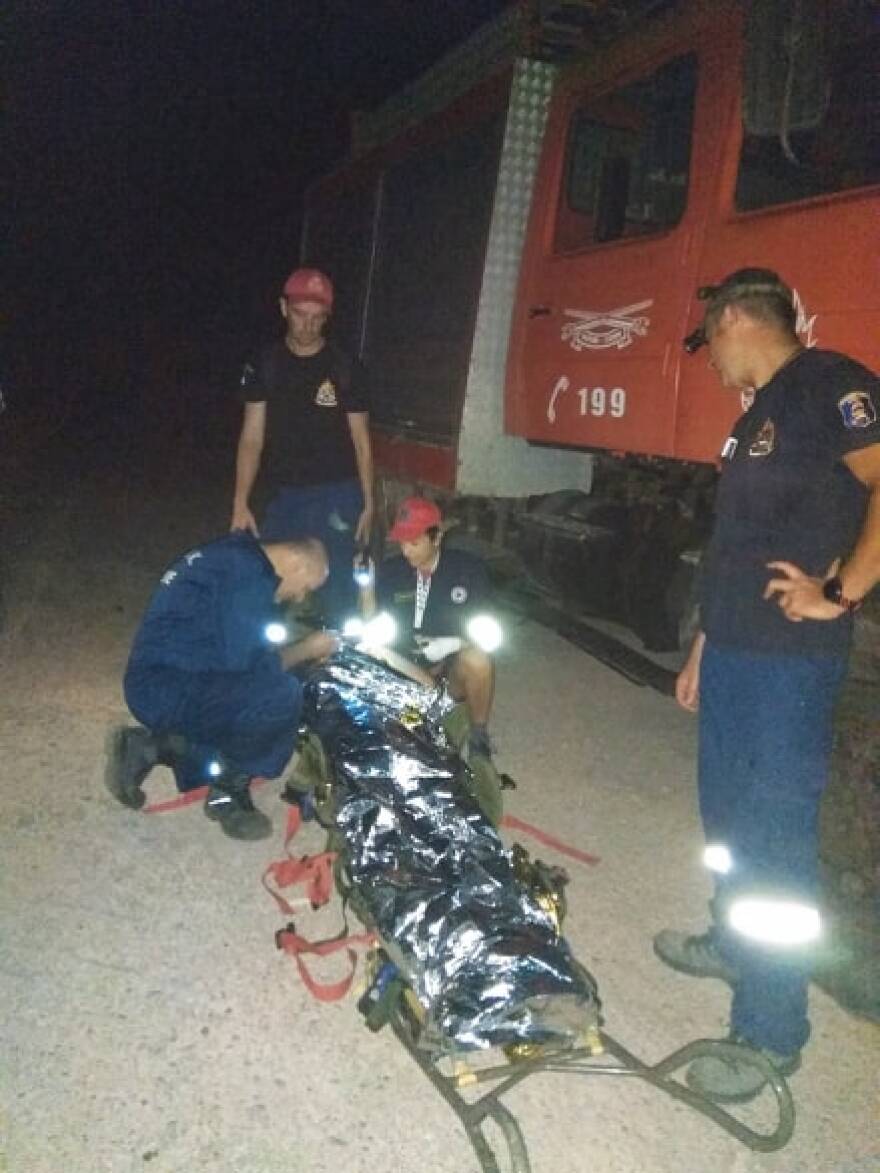 Κρήτη: Φωτογραφίες από την διάσωση της Γαλλίδας στην Κάτω Ζάκρο