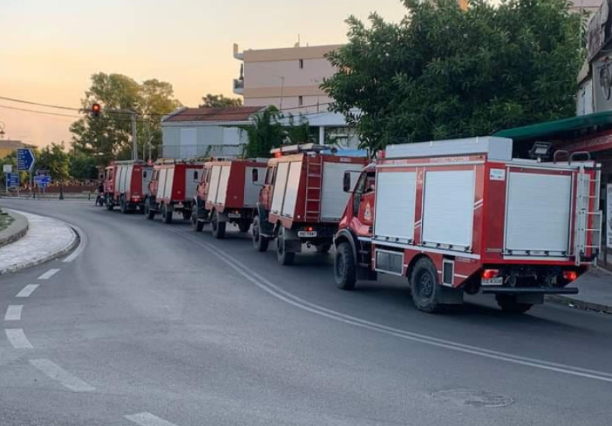 Ζάκυνθος: Ολονύχτια μάχη με τη φωτιά - Κάηκαν δύο σπίτια, εκκενώθηκαν χωριά