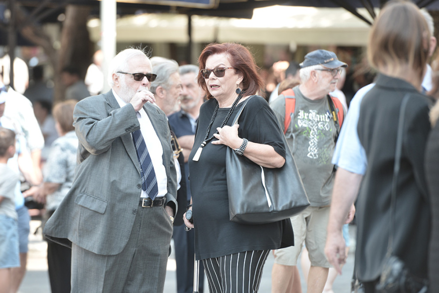 Το τελευταίο «αντίο» στον Αντώνη Λιβάνη 