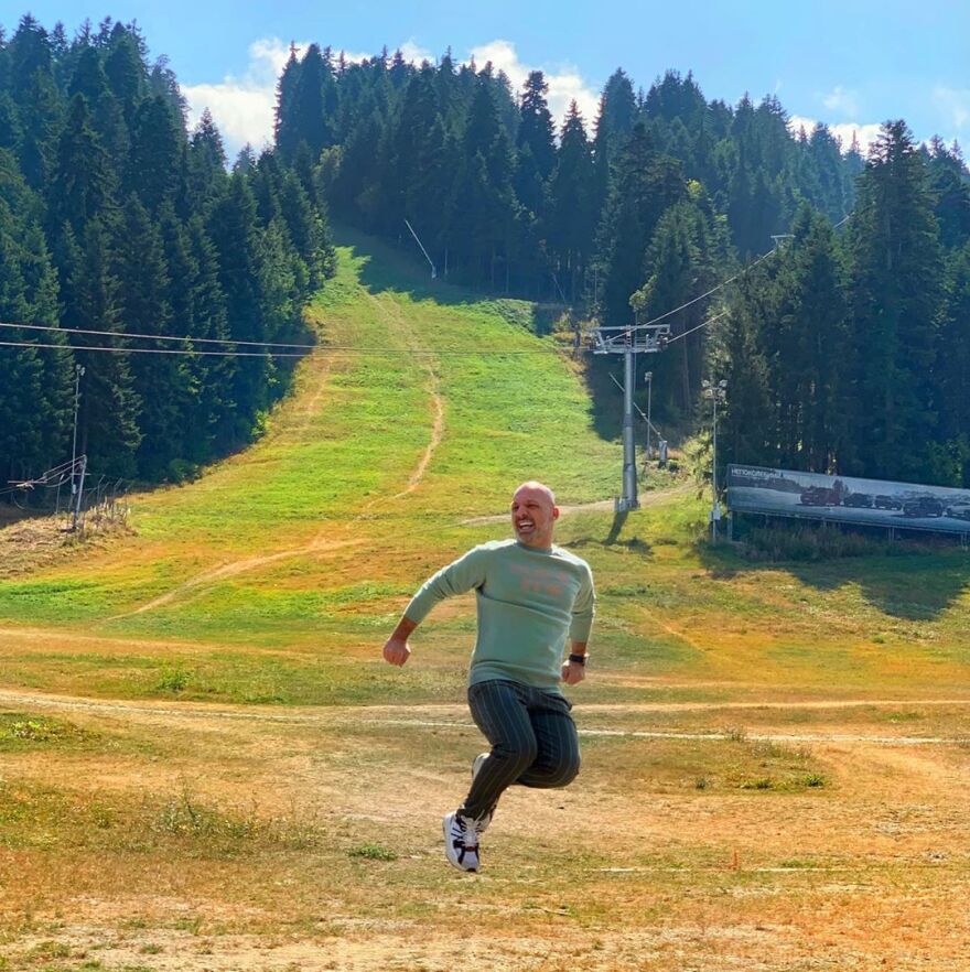 Νίκος Μουτσινάς- Ματίνα Νικολάου: Οι βόλτες σε βουνό στη Βουλγαρία λίγο πριν την πρεμιέρα τους