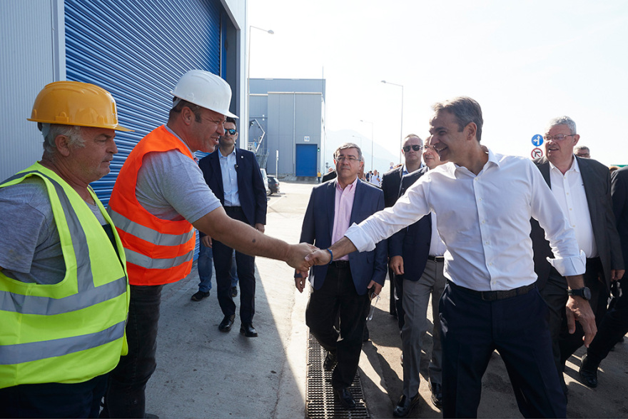 Μητσοτάκης: Η διαχείριση απορριμμάτων στη χώρα θα έχει λυθεί μέσα στην τετραετία