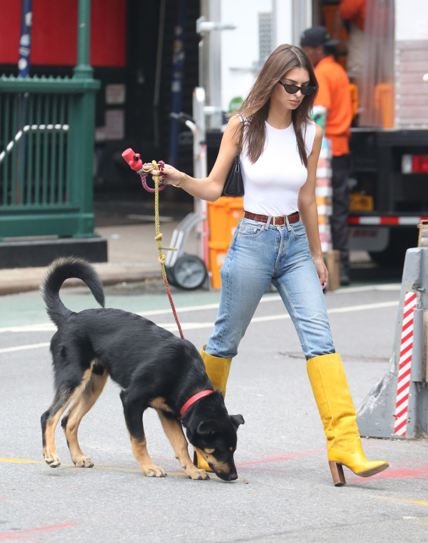 Αλεσάντρα Αμπρόσιο -Έμιλι Ραταϊκόφσκι: Βόλτα με τους τετράποδους φίλους τους  