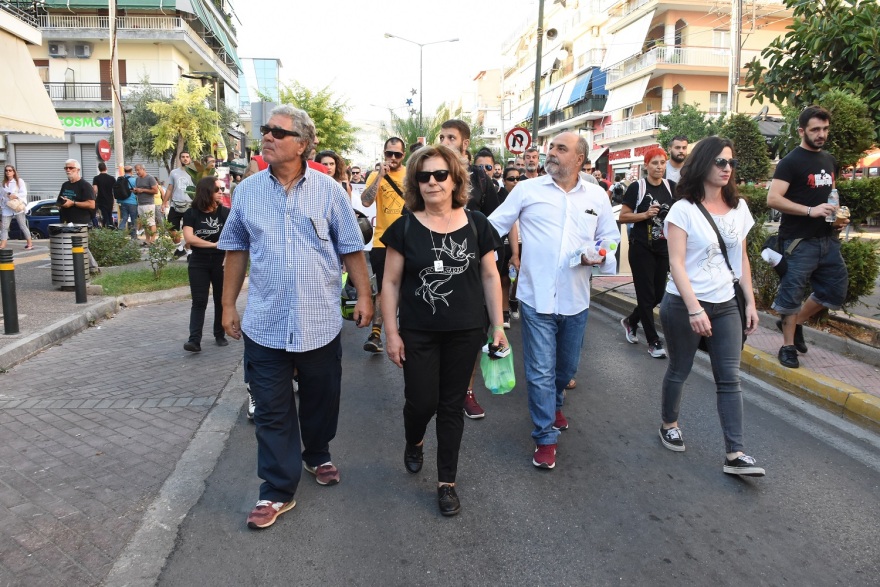 Κερατσίνι: Συγκίνηση στην αντιφασιστική πορεία για την επέτειο της δολοφονίας Φύσσα