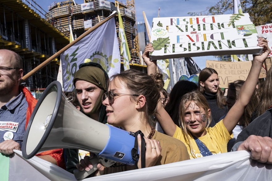 Παγκόσμια «απεργία» για το κλίμα