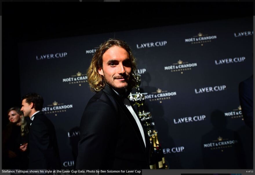 Ο Τσιτσιπάς έβγαλε selfie με Φέντερερ, Ναδάλ και Μπιόρν Μποργκ