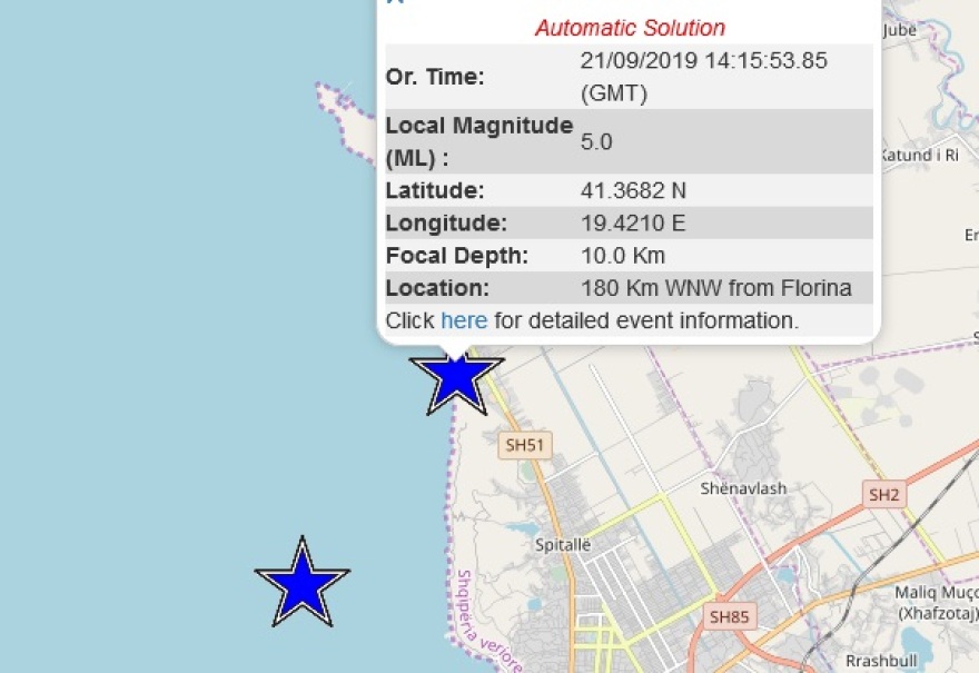 Σεισμός στην Αλβανία: Δύσκολη νύχτα μετά τα 5,6 Ρίχτερ