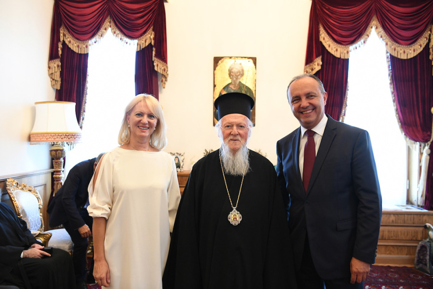 Ο Οικουμενικός Πατριάρχης στον Άγιο Φωκά Μεσαχώρου