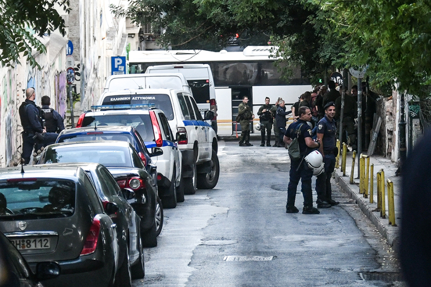 Εκκενώθηκε ακόμα μία κατάληψη στο κέντρο της Αθήνας