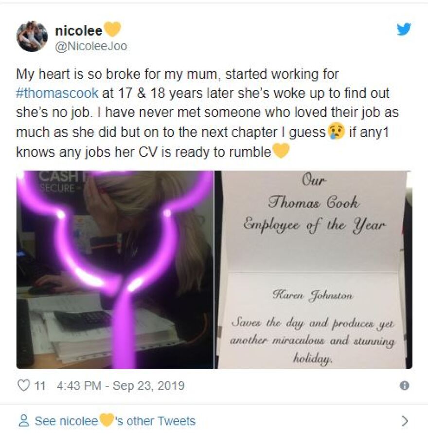 Thomas Cook: «Δεν μπορούμε να το πιστέψουμε, είμαστε διαλυμένοι» - Το «αντίο» των εργαζομένων