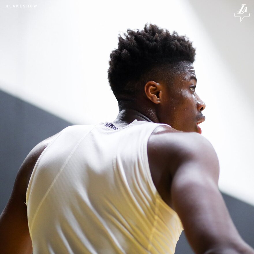 O Κώστας Αντετοκούνμπο «έπιασε δουλειά» στους Λέικερς