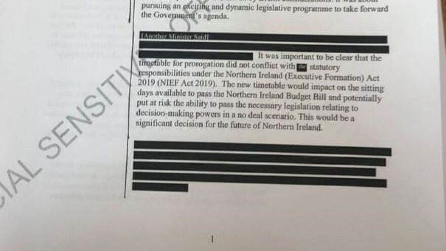 Αποκάλυψη - βόμβα για τον Τζόνσον: Το κλείσιμο της Βουλής δεν είναι παράνομο, τον συμβούλεψε ο γενικός εισαγγελέας