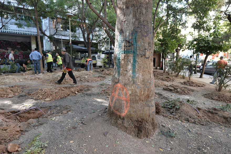 Ξεκίνησε η ανάπλαση στην πλατεία Εξαρχείων - Τι περιλαμβάνει 