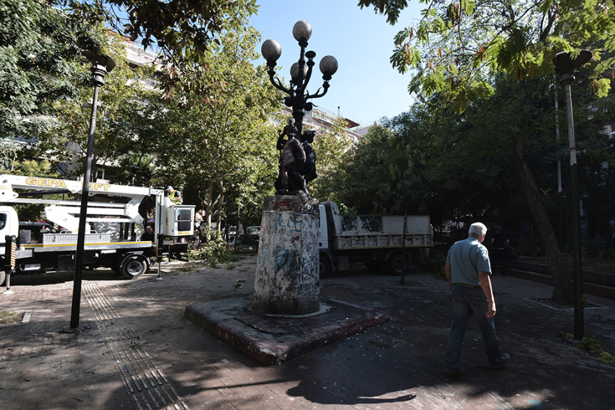 Ξεκίνησε η ανάπλαση στην πλατεία Εξαρχείων - Τι περιλαμβάνει 