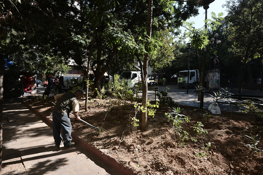 Ξεκίνησε η ανάπλαση στην πλατεία Εξαρχείων - Τι περιλαμβάνει 