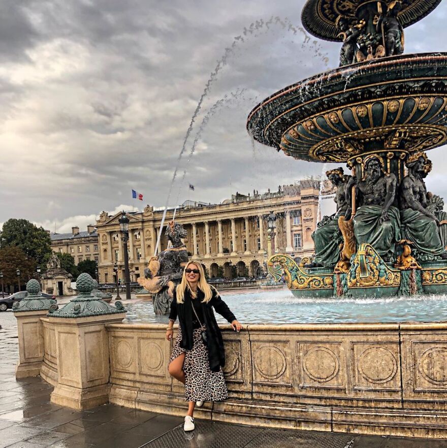 Η Κωνσταντίνα Σπυροπούλου στην εβδομάδα μόδας στο Παρίσι