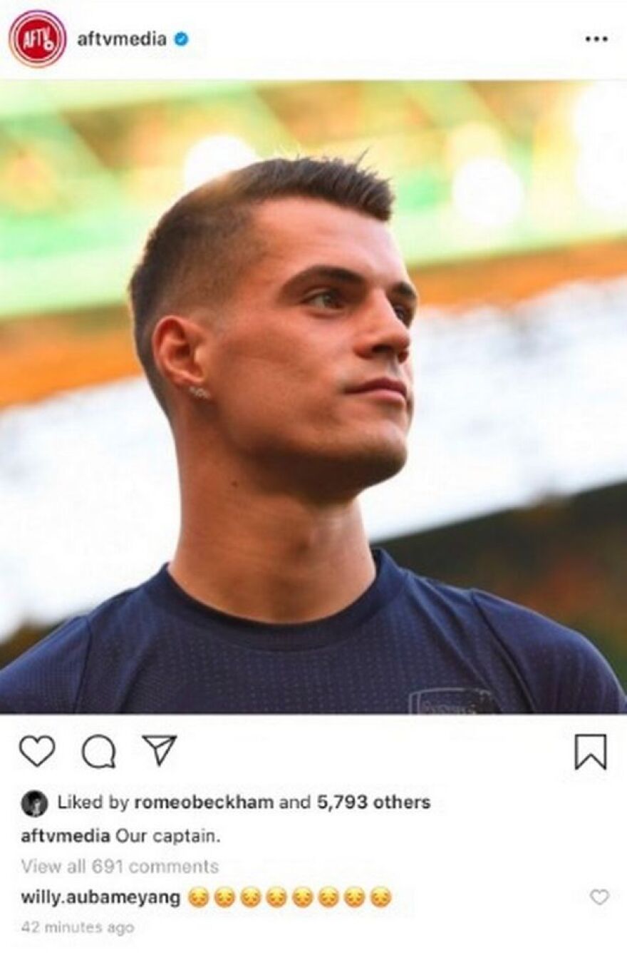 Άρσεναλ: Ο αδερφός του Ομπαμεγιάνγκ αντιδρά στην αρχηγία του Τζάκα