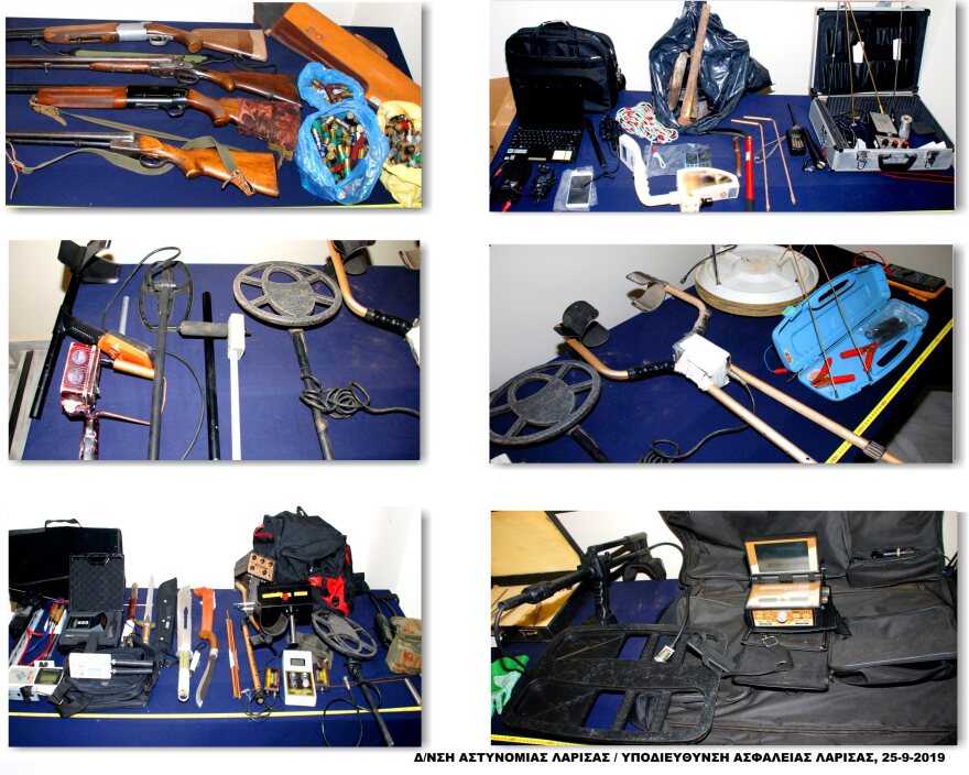 Συνέλαβαν τον αρχαιοκάπηλο αστυνομικό στη Λάρισα