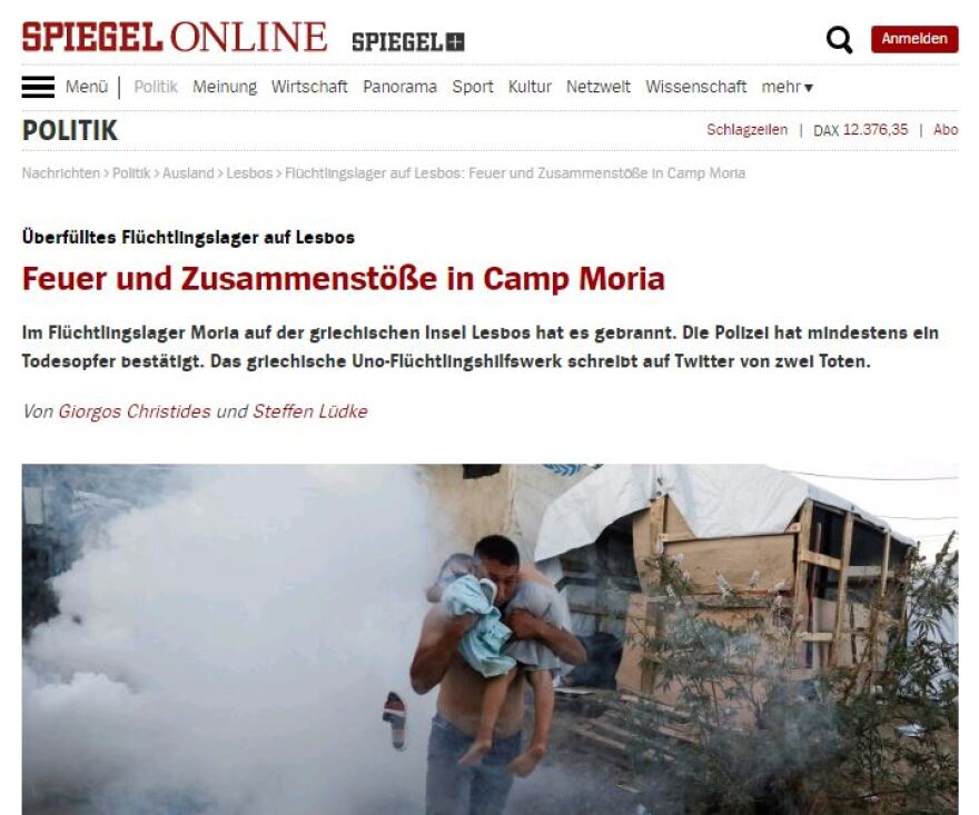 Διεθνή ΜΜΕ για τη Μόρια: Η Συμφωνία με την Τουρκία δεν «προχωρά» - Εκκενώστε τον καταυλισμό