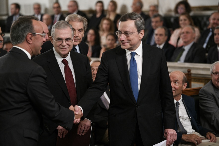 Ντράγκι: Η Ελλάδα χρειάζεται αύξηση ΑΕΠ, η Ευρώπη εγγύηση καταθέσεων