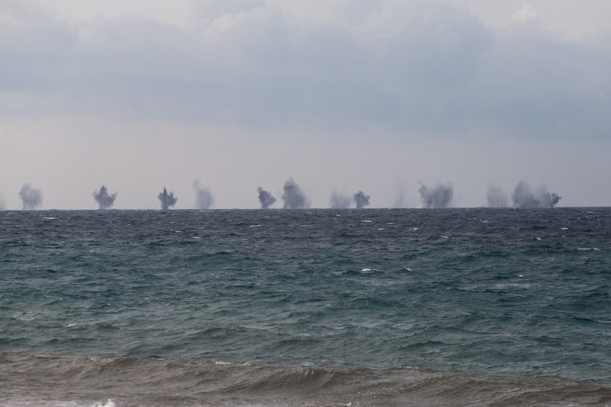 Άσκηση Παρμενίων: Εντυπωσιακές εικόνες από τις αποβατικές επιχειρήσεις