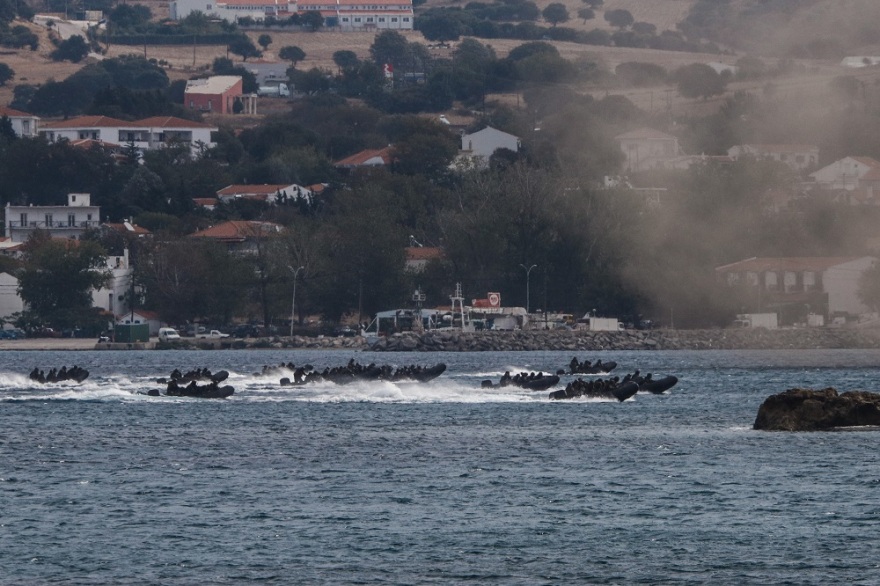 Άσκηση Παρμενίων: Εντυπωσιακές εικόνες από τις αποβατικές επιχειρήσεις