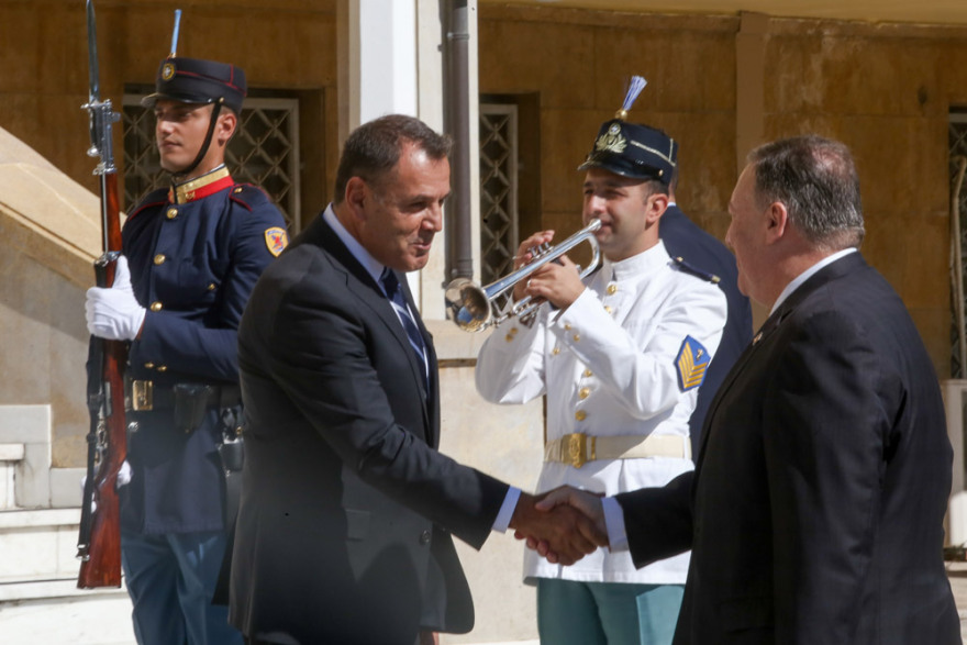 Ο Πομπέο συνάντησε και τον υπουργό Εθνικής Άμυνας - Τι συζήτησαν