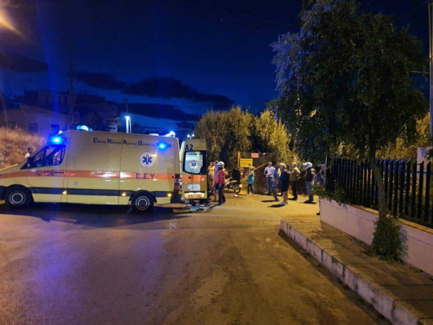 Ντελιβεράς τραυματίστηκε σοβαρά σε τροχαίο στο Ηράκλειο